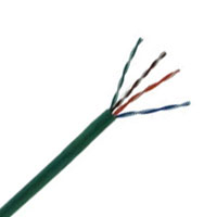 Cat5E Plenum 350MHz 24AWG Solid 4PR UTP, TIA/EIA 568-C.2, CMP, 1000 FT Box