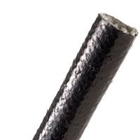 Techflex FIN0.88 FireFlex Fiberglass/Silicon Sleeving 7/8" - 25 FT Spool
