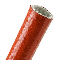 Techflex FIN1.50 FireFlex Fiberglass/Silicon Sleeving 1-1/2" - 25 FT Spool