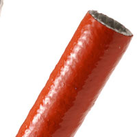 Techflex FIN2.38 FireFlex Fiberglass/Silicon Sleeving 2-3/8" - 25 FT Spool