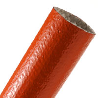 Techflex FIN2.88 FireFlex Fiberglass/Silicon Sleeving 2-7/8" - 25 FT Spool