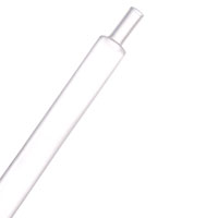 Techflex H3N0.25 3:1 Heatshrink 1/4" Clear 25Ft