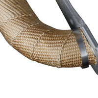 Techflex HSN2.00 Insultherm Silica Header Wrap 2" Natural - 100 FT Spool