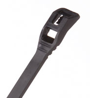 Techflex LPR7.00BK - Low Profile Nylon Cable Ties 7 Inch - 100 Pack
