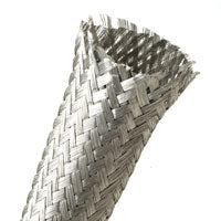 Techflex MBN1.50 Tinned copper Sleeving 1-1/2" Silver - 100 FT Spool