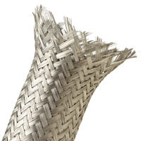 Techflex MBN2.25 Tinned Copper Sleeving 2-1/4" Silver - 100 FT Spool