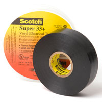 3M Vinyl Electrical Tape 3/4" x 66 - 10 Pack