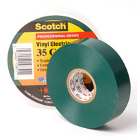 3M Vinyl Electrical Tape 3/4" x 66 - 10 Pack