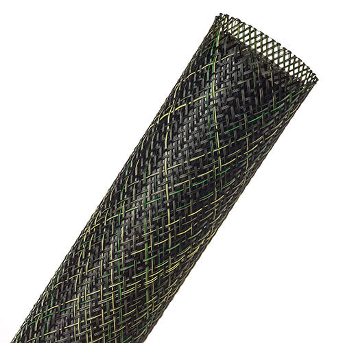 Techflex PTD1.25EM Flexo PrisMix Braided Camo Sleeve, 1-1/4", 50 FT