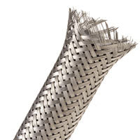 Techflex SSN1.75 Stainless Steel Sleeving 1-3/4" (1-1/2"-2-1/4") Silver - 25 FT Spool