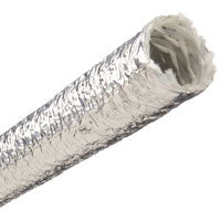 Techflex TCN1.00 1" Thermashield Convoluted 4 Silver - Per 25 Pack