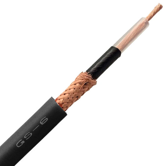 Canare GS-6 Instrument Cable Coax 18awg Oxygen Free - Cut